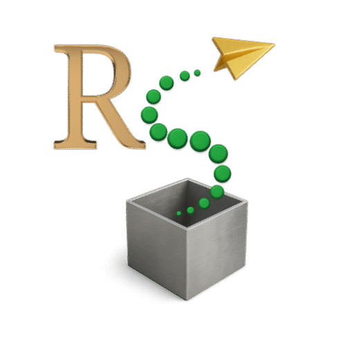 Logo de Richard Oel: pensamiento fuera de la caja para posicionar negocios con estrategia de ventas, marketing e IA